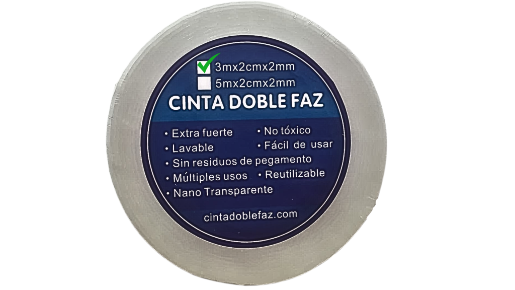 cinta doble faz 3m