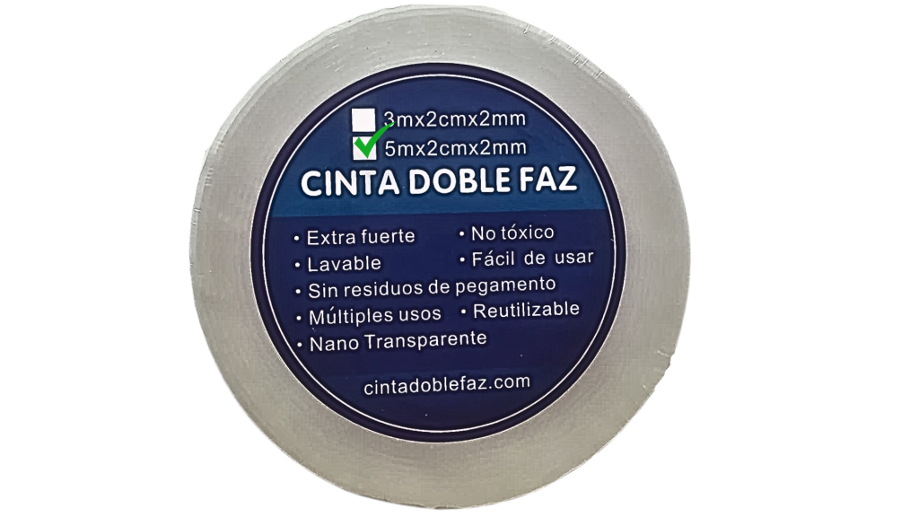 cinta doble faz 5m